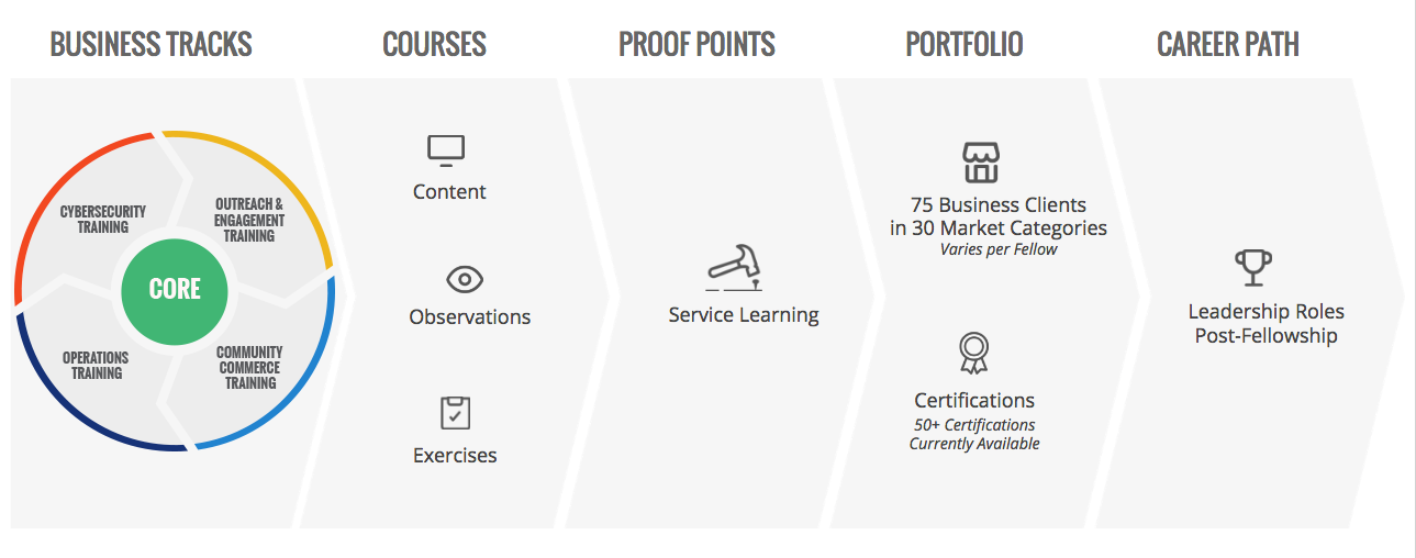 Fellowship business tracks and skill sets