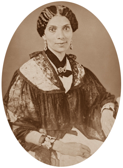Portrait photo of Mary S. Peake (circa 1860)