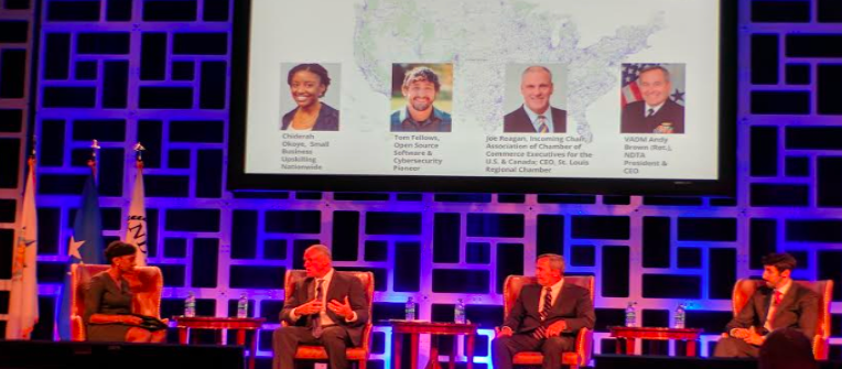 Stage at national business forum